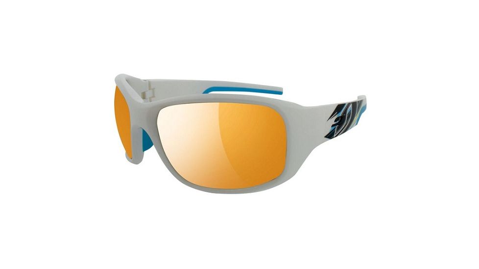 Julbo Stunt Sunglasses White/Red Frame w/ Spectron 3 Lenses 4381111