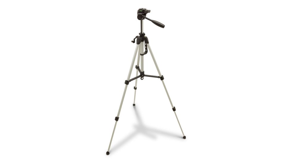 Konus 3-POD 9 Photographic Tripod, Silver, 1370mm, 54in maximum height 1959 "3-POD 9"