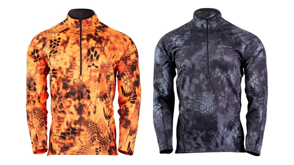 Kryptek Cronos 1/2 Zip, Inferno, Typhon