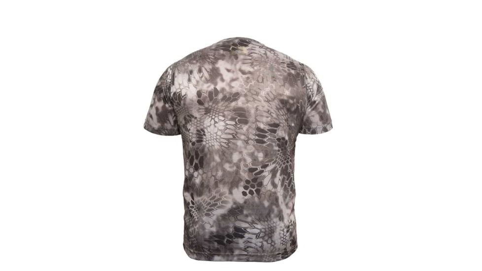 Kryptek Hyperion Short Sleeve Crew With Logo - Mens, Raid, Large, 19HYPSSLR5