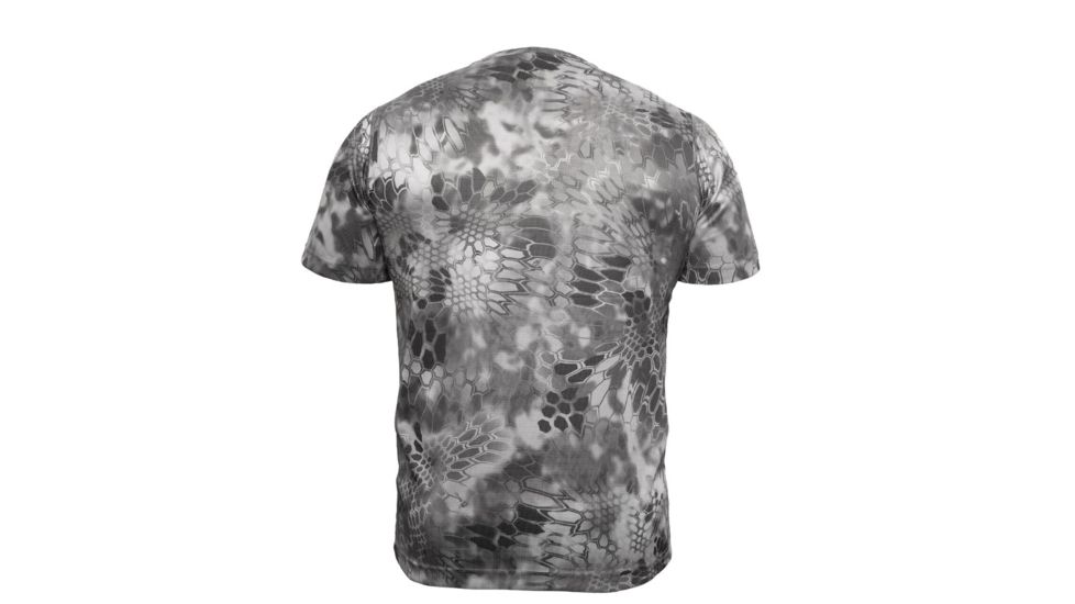 Kryptek Hyperion Short Sleeve Crew With Logo - Mens, Raid, Extra Small, 19HYPSSLR2