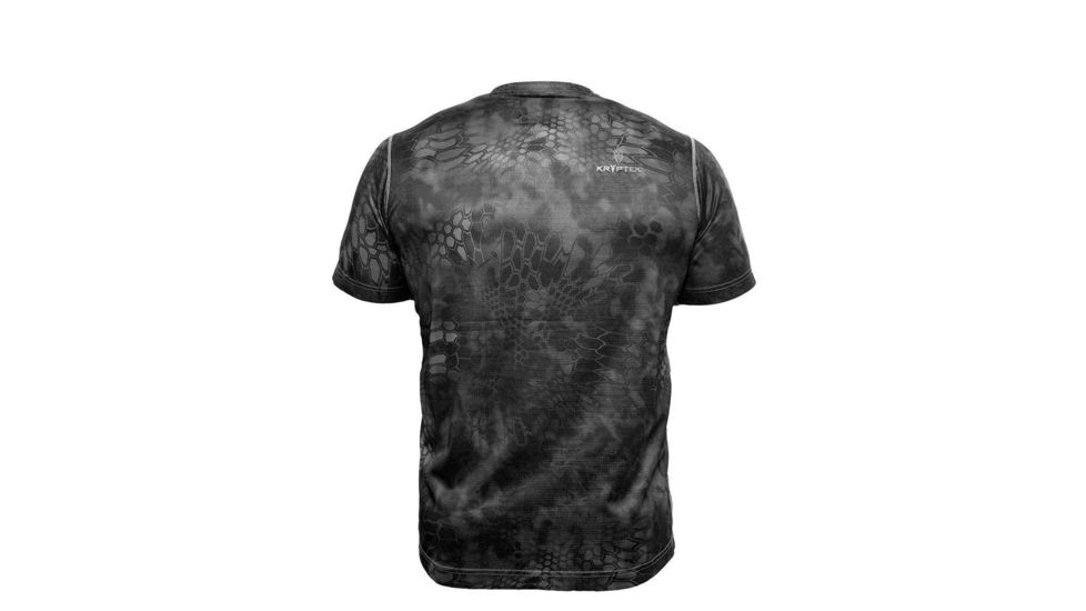 Kryptek Hyperion Short Sleeve Crew With Logo - Mens, Typhon, Medium, 19HYPSSLT4