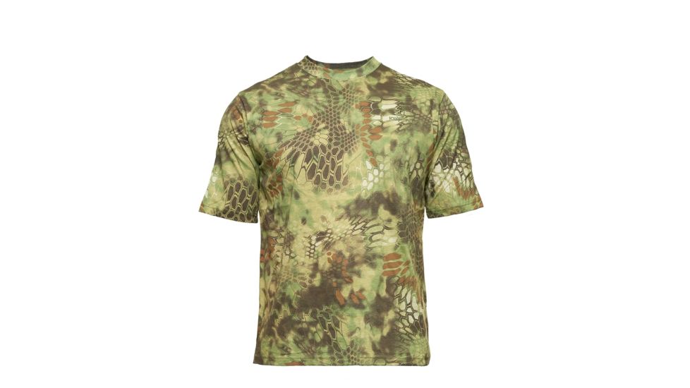 Kryptek Stalker Mens Short Sleeve Shirt, Mandrake, S, NSN N, 18STASSM3
