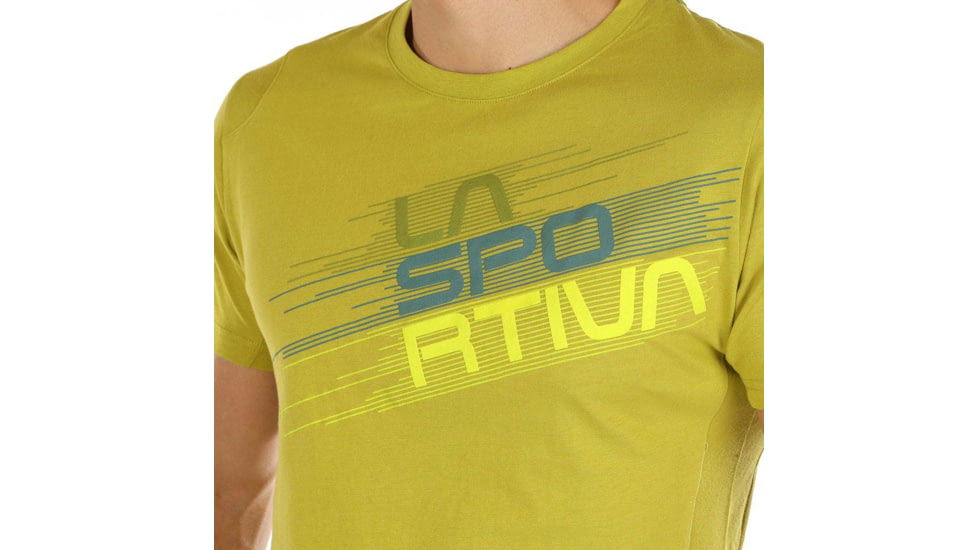 La Sportiva Stripe Evo T-Shirt - Mens, Kiwi, Small, H25-713713-S