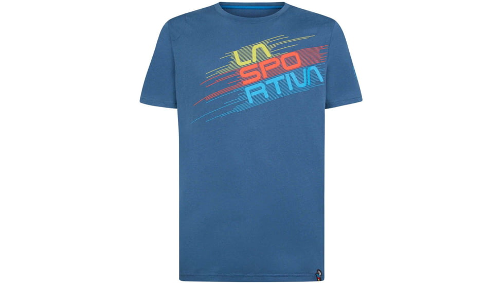 La Sportiva Stripe Evo T-Shirt - Mens, Opal, Medium, H25-618618-M
