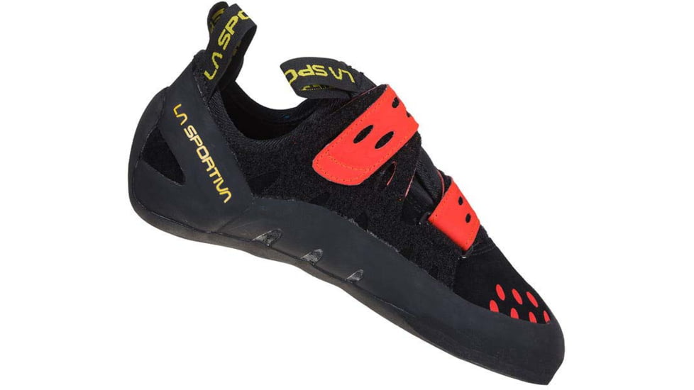 La Sportiva Tarantula Climbing Shoes - Mens, Black/Poppy, 47, Medium, 30J-999311-47