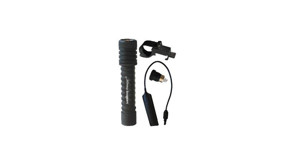 Steiner Laser Devices LED OV2 Tactical Light w/ Remote Tailcap, Pressure Pad Switch and Mount - Black