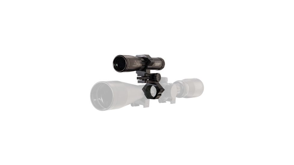 Laser Genetics NS300 Green Laser Designator with Scope Mount Sub-Zero, Black, LG-NS300-SZ
