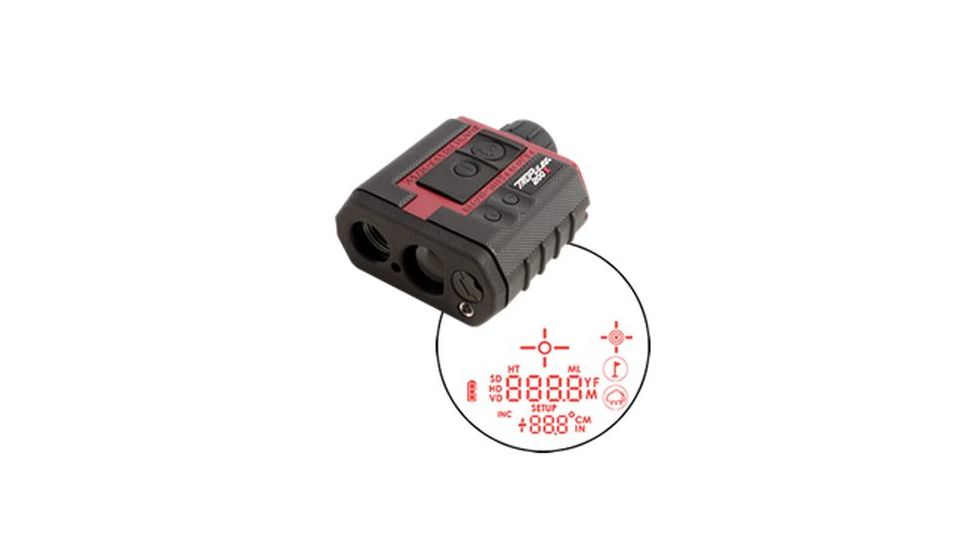 Laser Technology Trupulse 200X 7x/LED Waterproof Laser Rangefinder w/Bluetooth,LTI Red 7006875