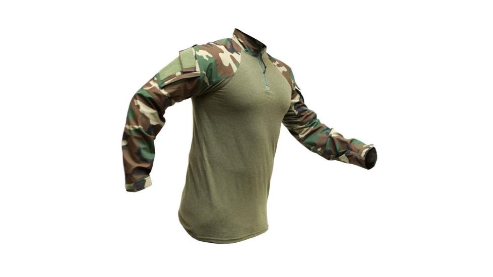LBX Tactical G2 Mens Combat Top, Woodland, Large LBX-0084A-L-WOODLAND