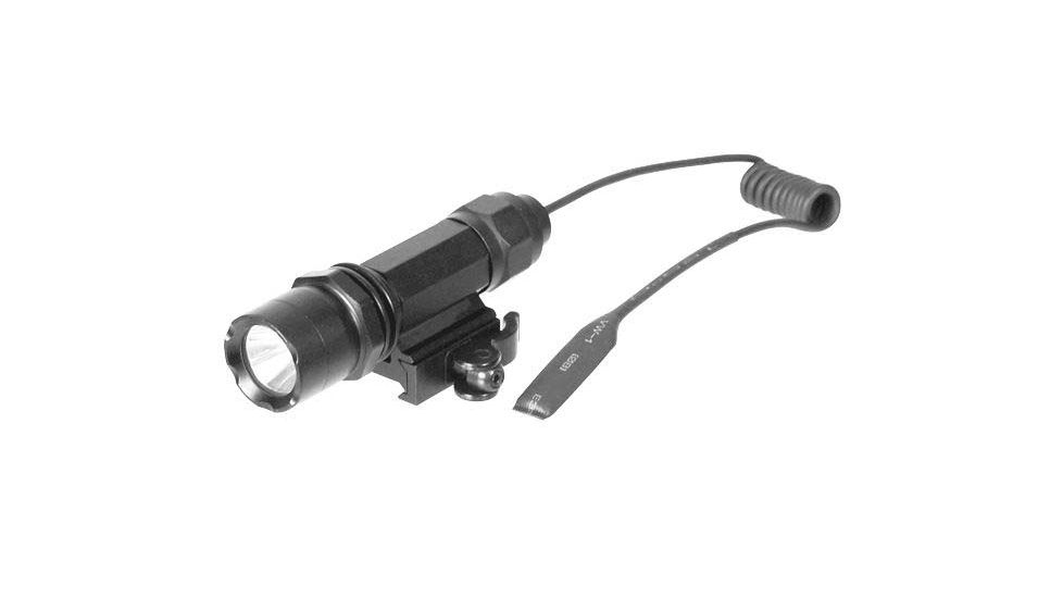 Leapers UTG 400 Lumen 4.3in Combat LED Weapon Light,Black w/Integral Mount LT-EL202R-A