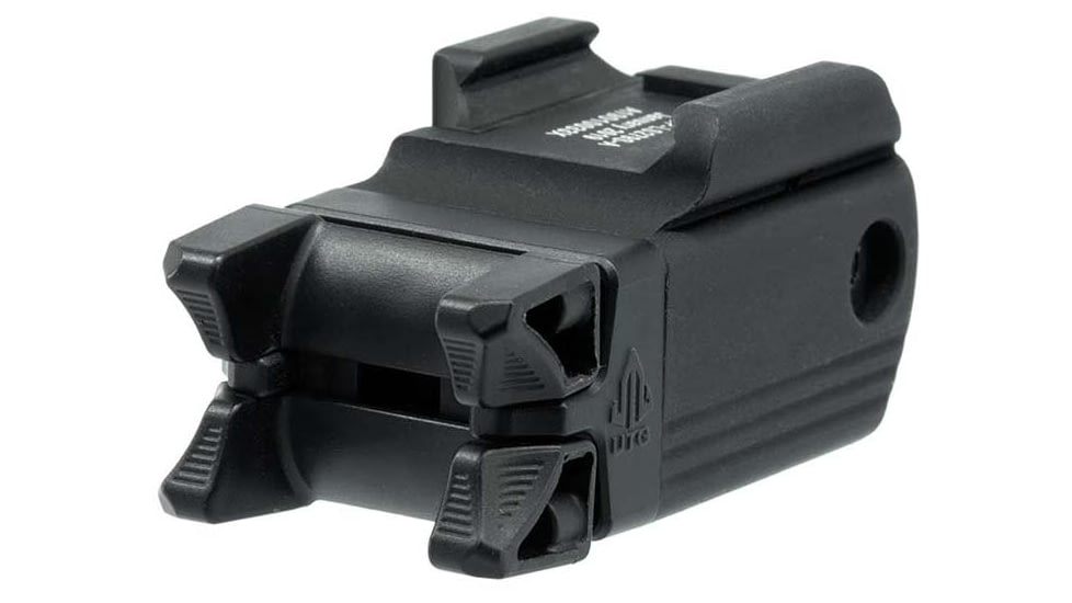 Leapers UTG Compact Pistol Laser, Green, Ambidextrous, Black, SCP-LS279S-A