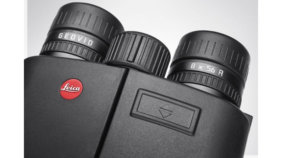Leica 8x56 Geovid-R - Yards w/ EHR, BLK 40430