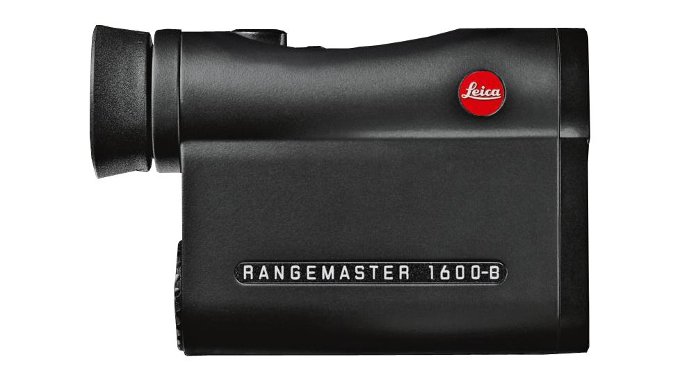 Leica CRF Rangemaster 1600-B Rangefinder, Black, 7 x 24 40534