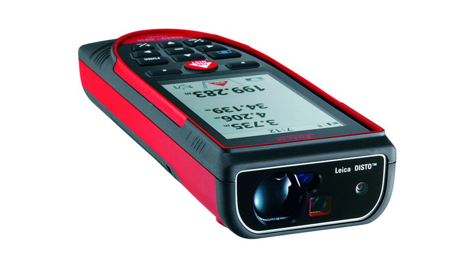 Leica Disto D810 650ft Touch Laser Distance Meter up to 660ft,Black/Red 799097