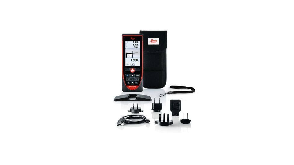 Leica Disto S910 Laser Distance Meter up to 984ft,Black/Red 808183