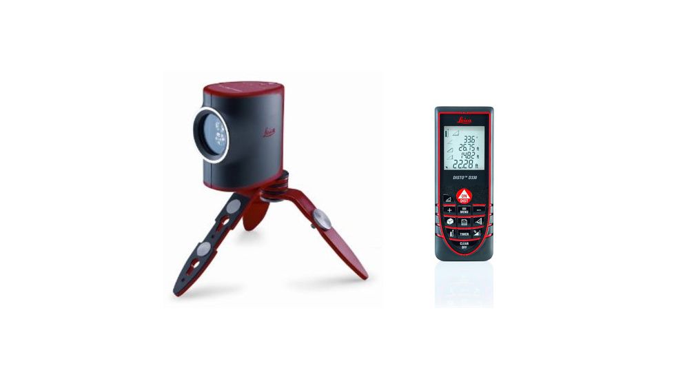 Leica DISTO Lino L2 Premium Bundle with D3 Distancemeter and Lino L2 Cross Laser Level