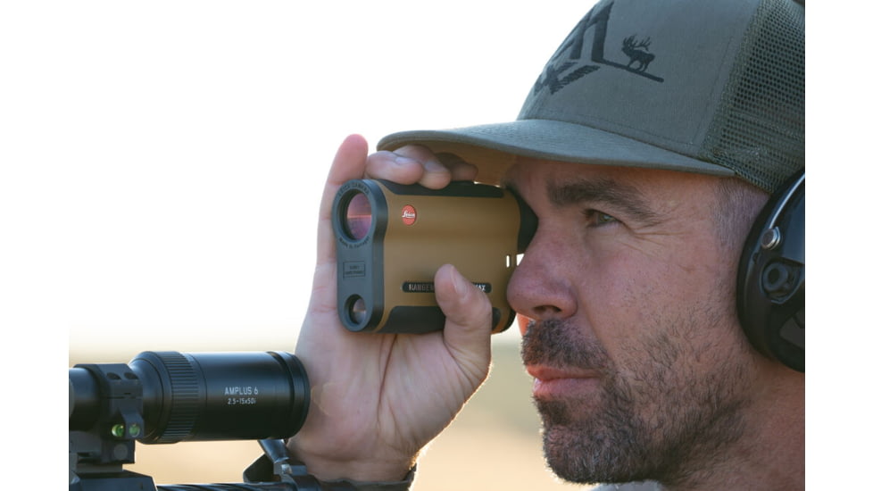 Leica Rangemaster CRF MAX 7x24mm Rangefinder, FDE, 40549