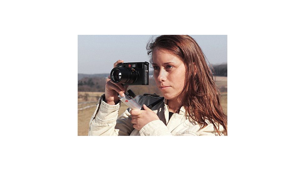 Leica table tripod used on a shoulder