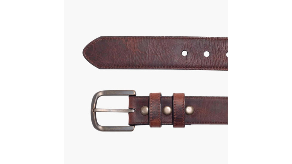 Lejon Calhoun Leather Belt - Mens, Brown, 44, VB-7042-44