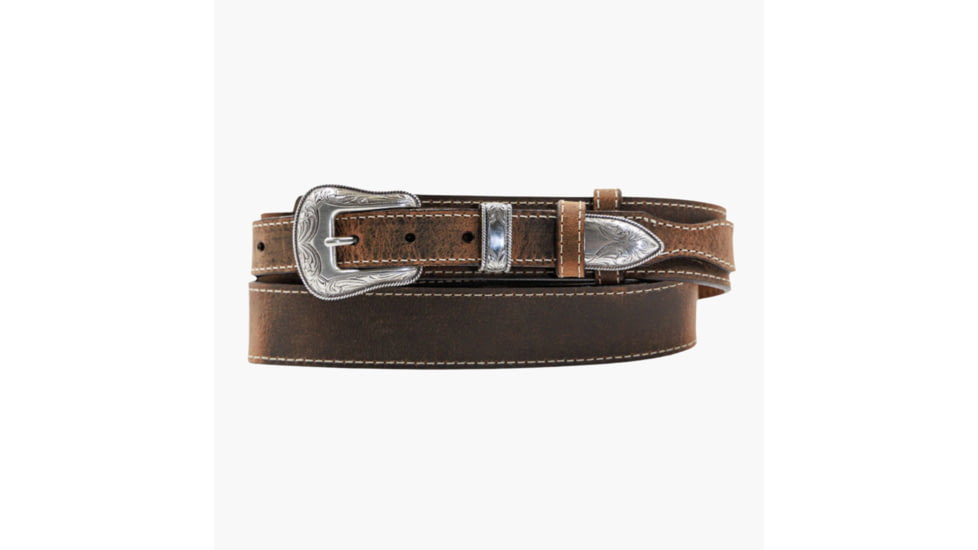 Lejon Crazy Ranger Leather Belt - Mens, Brown, 34, VA-64652-34
