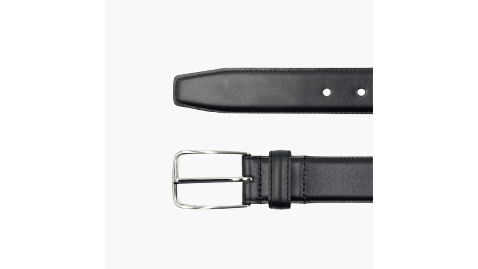 Lejon Park Ave Leather Belt - Mens, Black, 36, L-20211-36