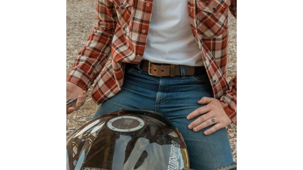 Lejon Pointer Leather Belt - Mens, Brown, 40, VA-81872-40