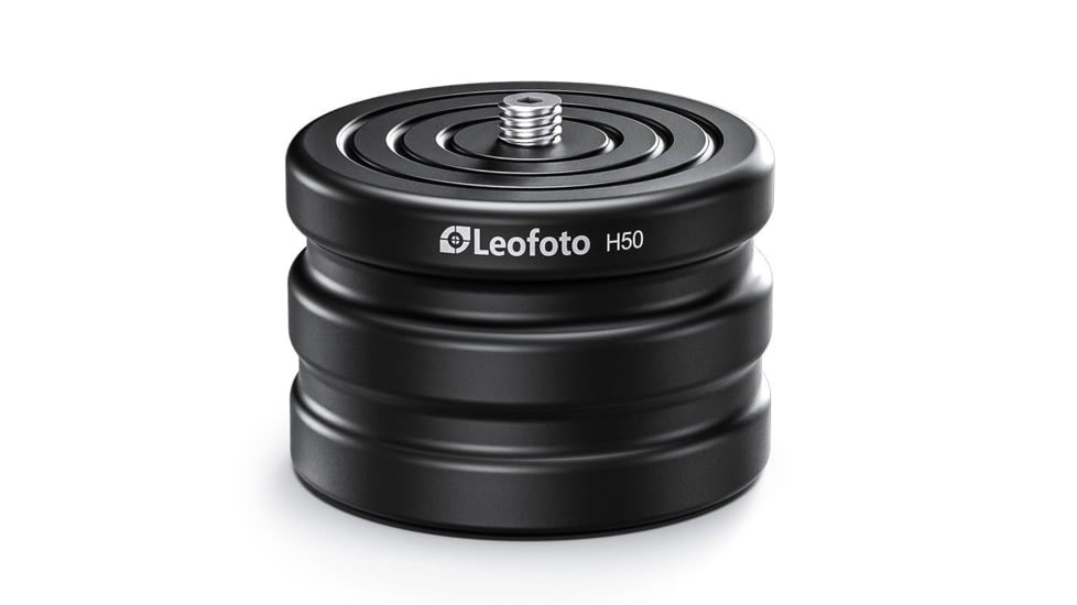 Leofoto H50 Extended Adapter for Window Clamp, Black, H50