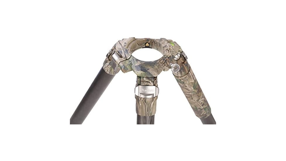 Leofoto LN-364C Heavy Duty Tripod w/ 75mm Video Bowl/Platform &amp; Bag, Camo, LN-364C-Camo