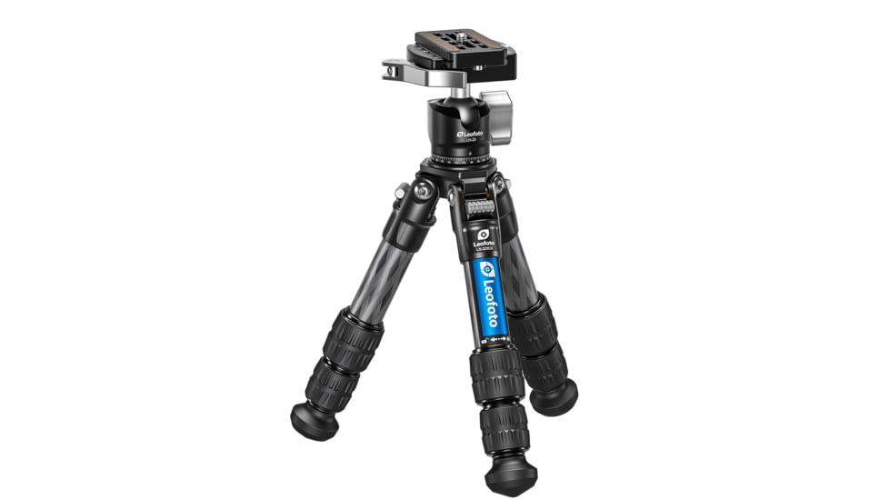 Leofoto LS-223C X Version Mini Ranger Series Tripod, Ballhead Set, Black, LS-223CX+LH-25