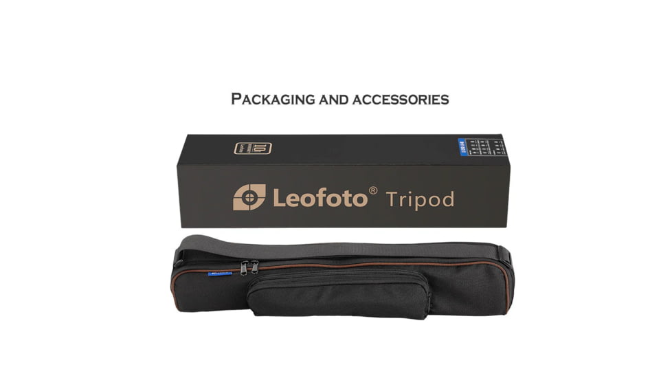 Leofoto LS-324C X Version Ranger Series Tripod, Black, LS-324CX