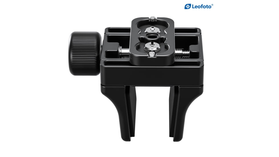 Leofoto SA-324CX/MK-40X/GS-3 Outdoors Tripod w/ Ball Head and Clamp Set, Black, SA-324CX+MK-40X+GS-3