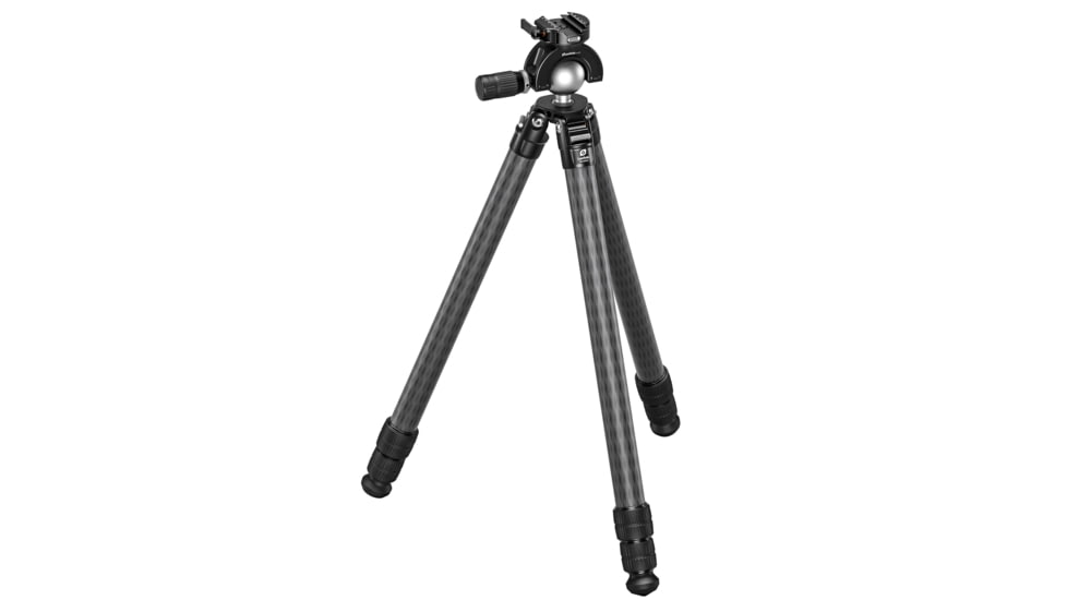 Leofoto SA-403CX/MH-X Outdoors Tripod w/ Dynamic Ball Head Set, Black, SA-403CX+MH-60X