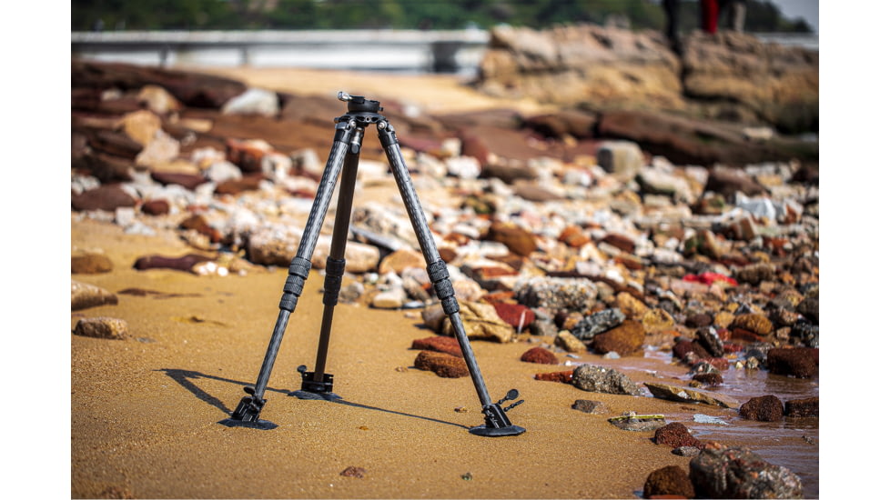 Leofoto TFW-2 Universal Snow / Sand Shoes 144mm Feet For Tripod - Set of 4, Black, TFW-2