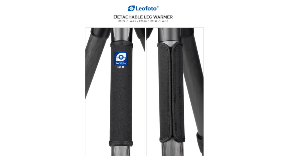 Leofoto Tripod Leg Wrap LW-25 - 1 Piece, Black, LW-25