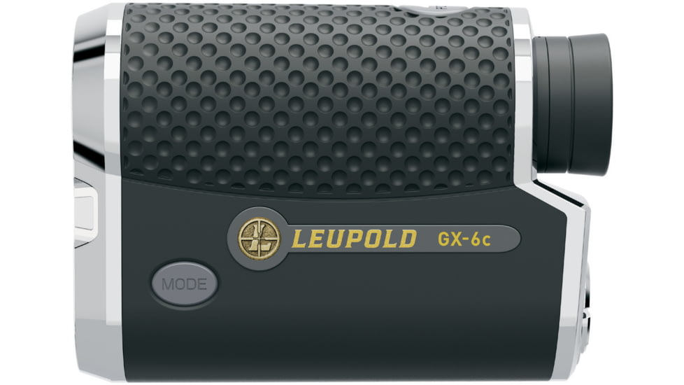 Leupold GX-6c 6x22mm Digital Laser Golf Rangefinder, Black/Chrome, 178764