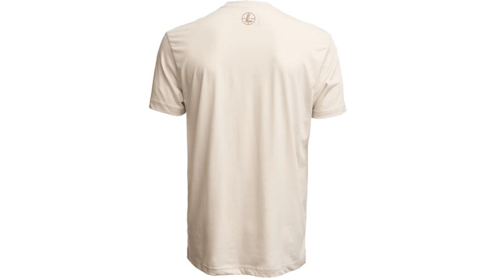 Leupold Riflescopes Badge Graphic T-Shirt, 2XL, Sand, 186513
