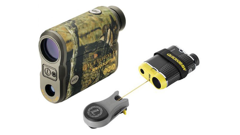 Leupold RX-1000i Break Up Camo Rangefinder and QuickDraw Tether System
