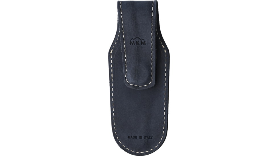 Lionsteel Vertical Leather Sheath Blue, 5in, 900MK01 BL