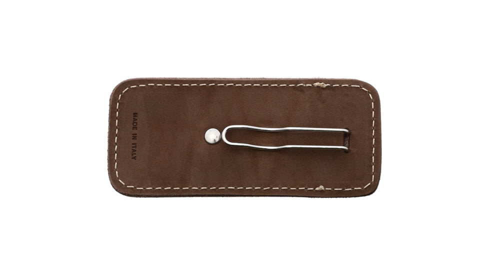 Lionsteel Vertical Leather Sheath Brown, 4.5in, 900FDV3 BR