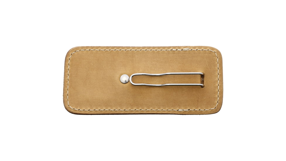 Lionsteel Vertical Leather Sheath Sand, 4.5in, 900FDV3 SN