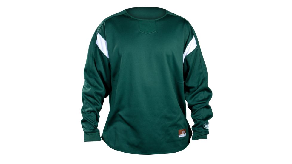 Louisville Slugger Adult Slugger Cold Weather Dugout Pull-Over,Dark Green,XL LS1455-AXL-DK