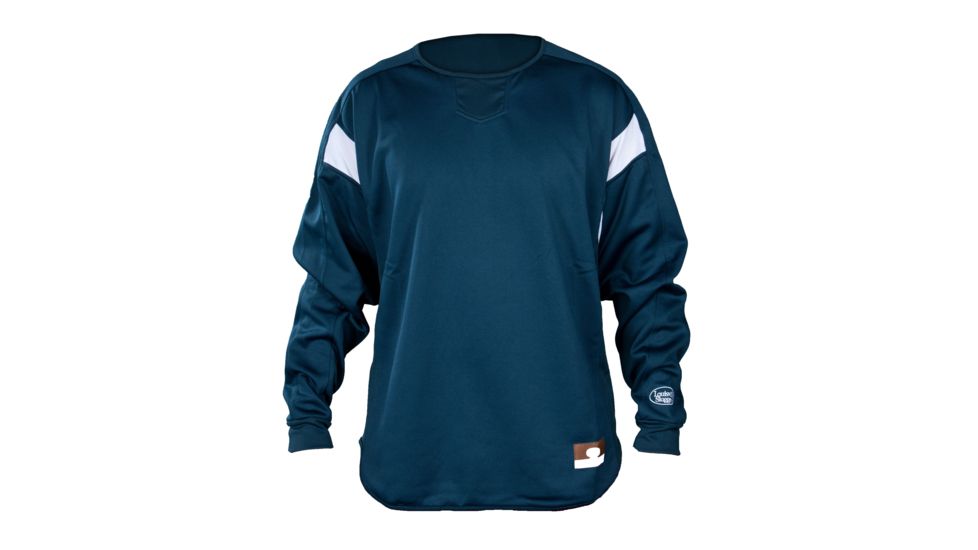 Louisville Slugger Youth Slugger Cold Weather Dugout Pull-Over,Navy,Large LS1455-YL-NV