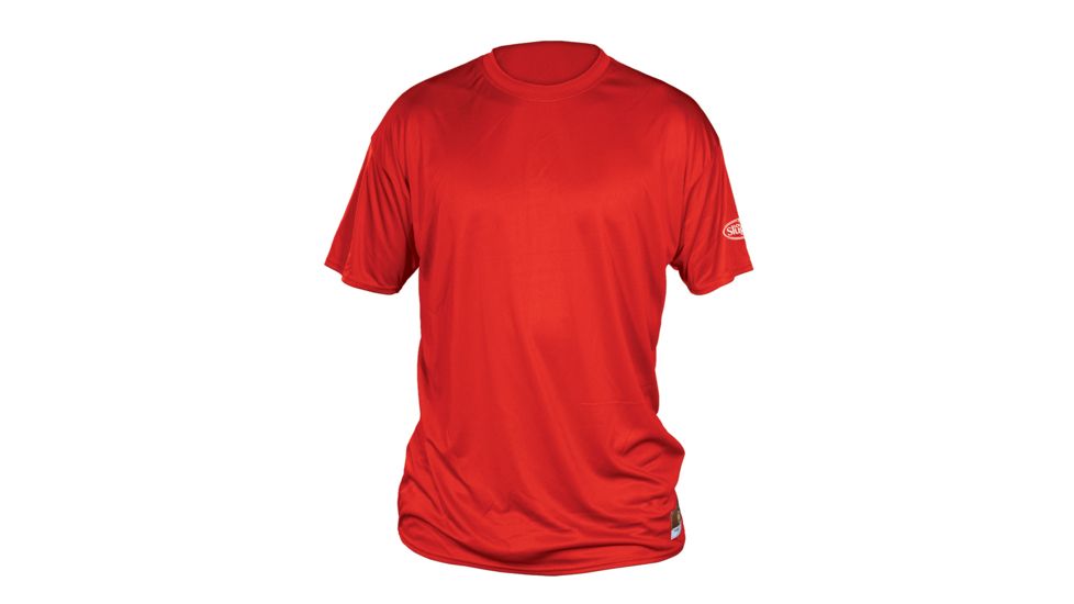 Louisville Slugger Adult Slugger Loose-Fit Short Sleeve Shirt,Red,2XL LS1528-AXXL-RD