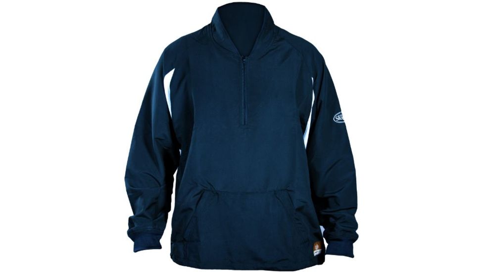 Louisville Slugger Youth Slugger Batting Cage Pull-Over Long Sleeve,Navy,Large LS1432-YL-NV