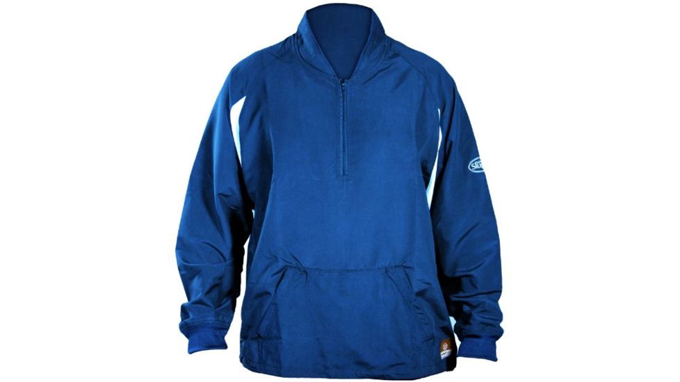 Louisville Slugger Youth Slugger Batting Cage Pull-Over Long Sleeve,Royal,Small LS1432-YS-RY
