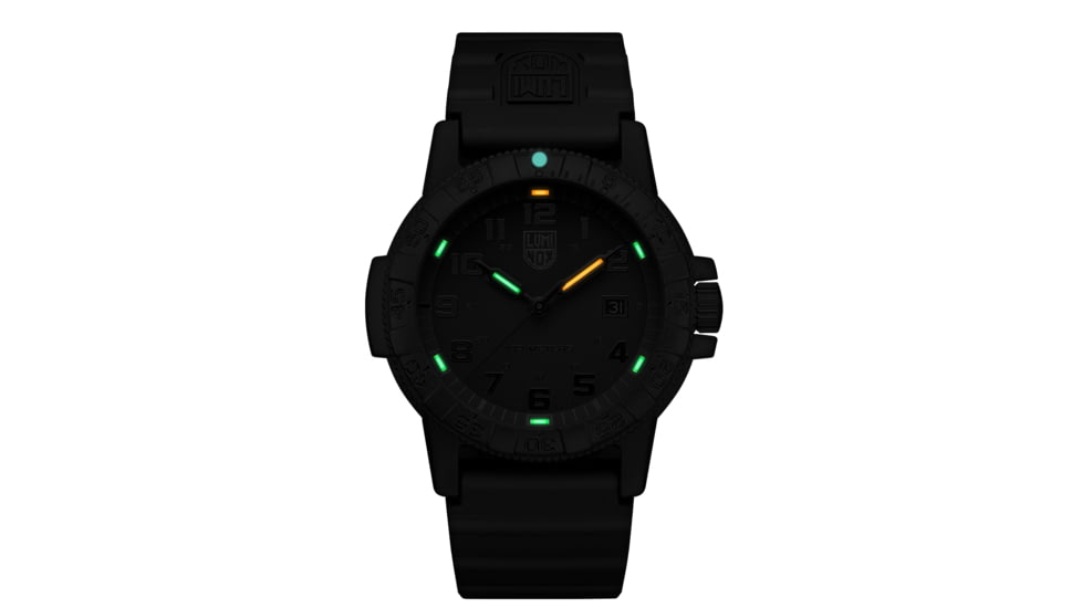 Luminox Leatherback Sea Turtle Giant Watches, Black/Black, 44 mm, 0321.BO