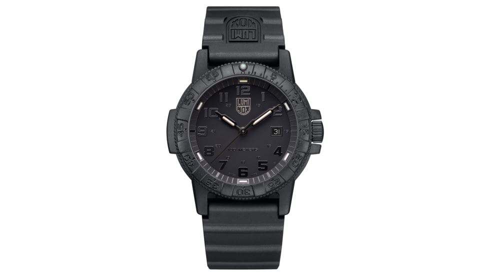 Luminox Leatherback Sea Turtle Giant Watches, Black/Black, 44 mm, 0321.BO