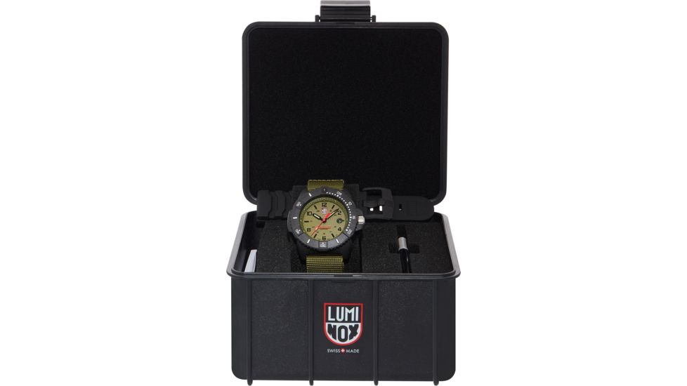 Luminox Navy Seal Watches, Green/Black, 45 mm, 3617.SET