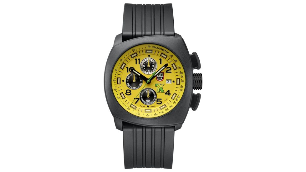 LUMINOX Tony Kanaan Chronograph 1105, Yellow/Black, 44mm A.1105